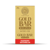 GOLD BAR RELOAD BATTERY + POD RASPBERRY WATERMELON (10)